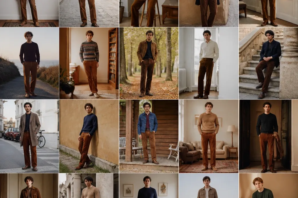 20 Brown Corduroy Pants Outfits for Men That Feel Cozy Chic