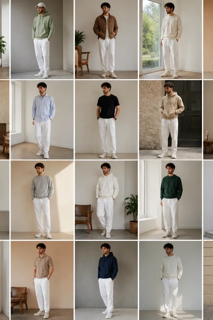 20 White Sweatpants Outfits for Men I Tested and Loved