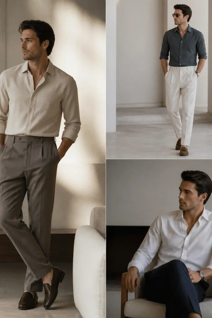 Aesthetic business casual outfits men that look expensive