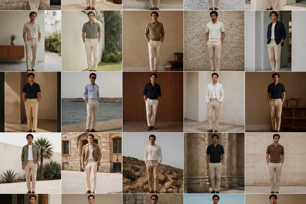 25 beige dress pants outfits for men