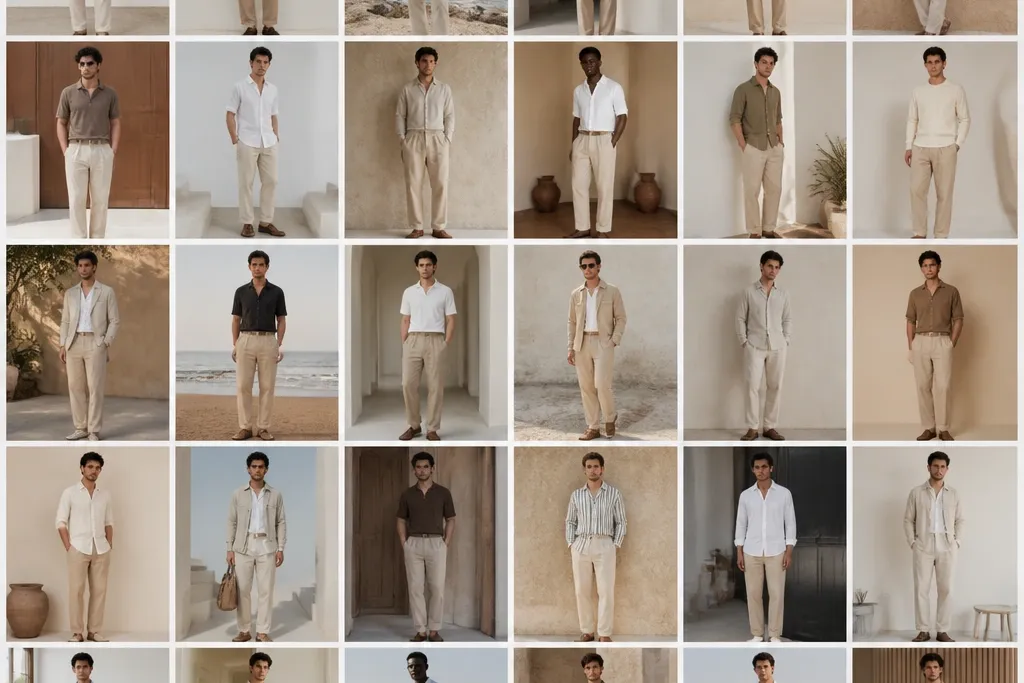 30 beige linen pants outfits for men