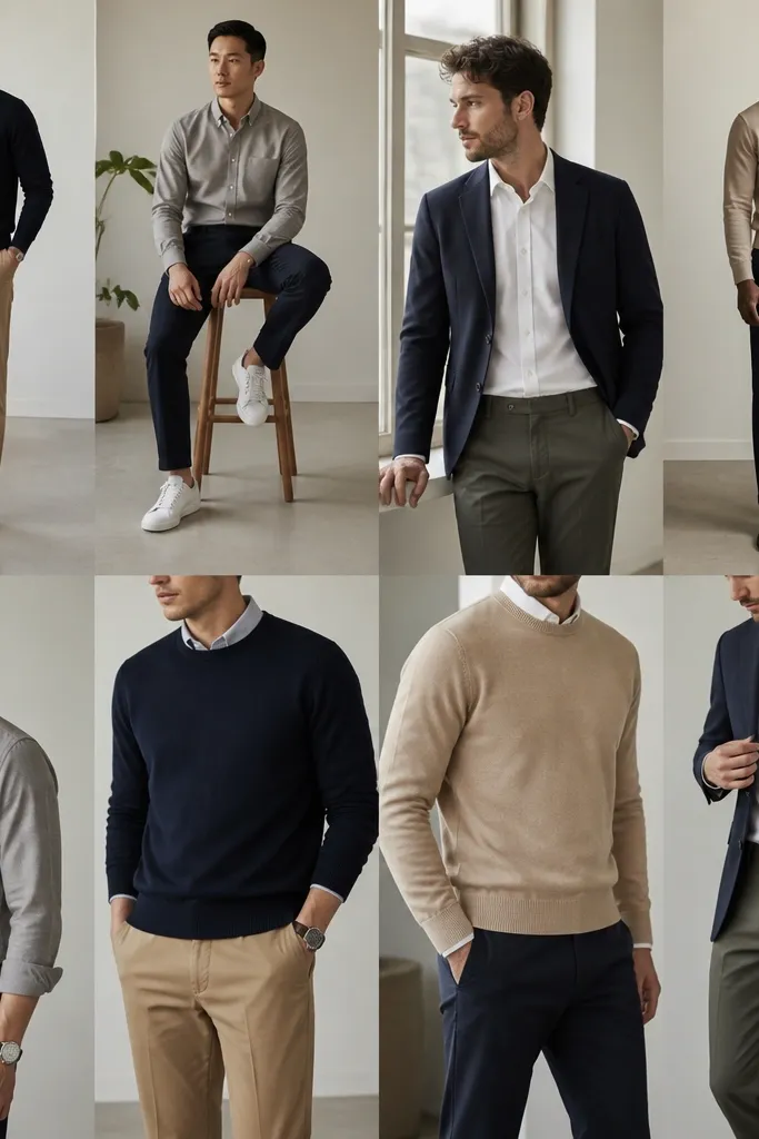 Budget business casual outfits men that repeat well