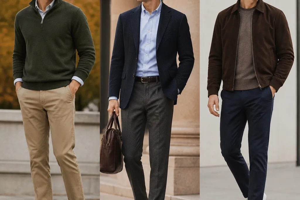 Comparison review fall business casual outfits men