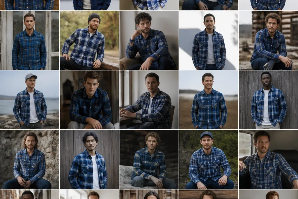 25 blue flannel outfits men