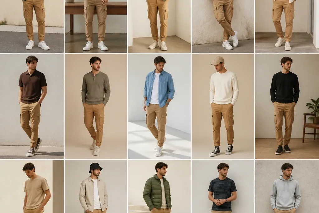 How to Wear Light Brown Cargo Pants as a Man - 15 Ways