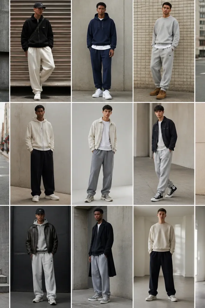 How to Wear Sweatpants Streetwear as a Man - 15 Cool Ways