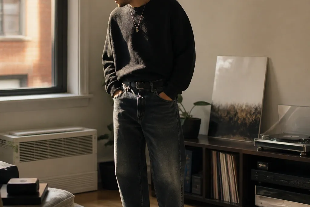 Renters grunge men outfits, no drill ideas