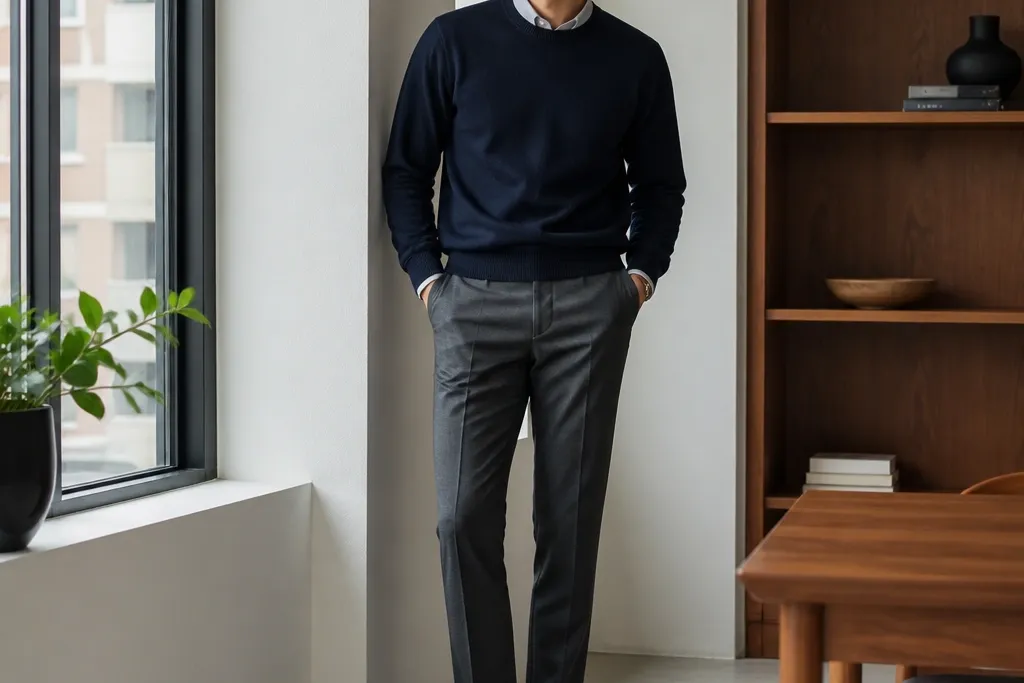 Small space business casual outfits men for workdays