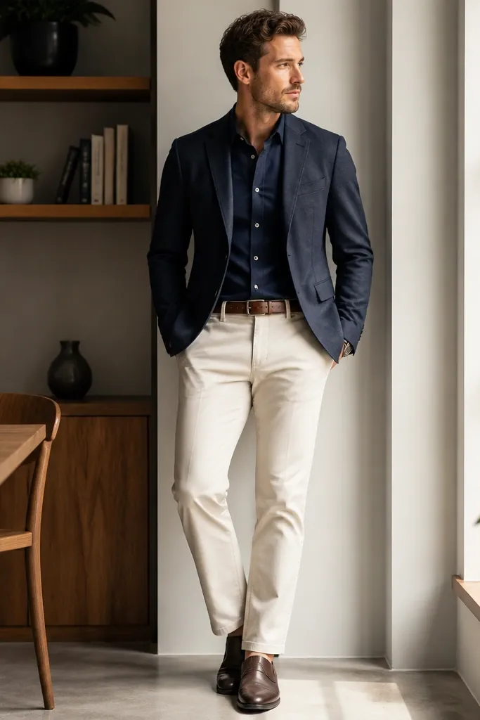 Small space business casual outfits men for workdays